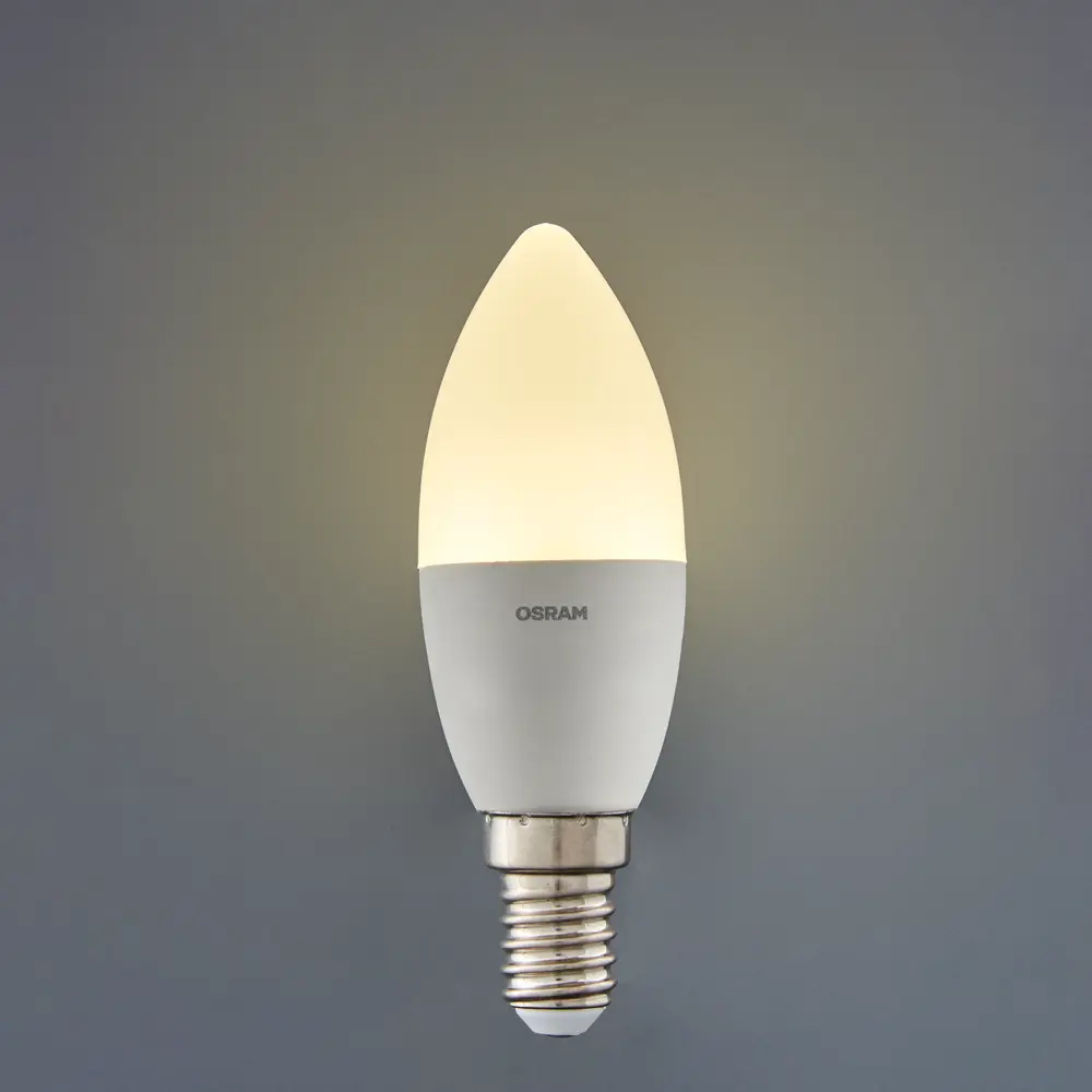 Лампа светодиодная Osram Antibacterial E14 220-240 В 7.5 Вт свеча 806 лм нейтральный белый свет 82807756 STLM-2053114  - Вид №3