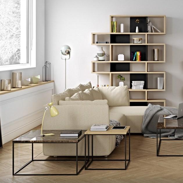 TemaHome Журнальный столик квадратный Gleam sun-id-1415394 - Вид №4