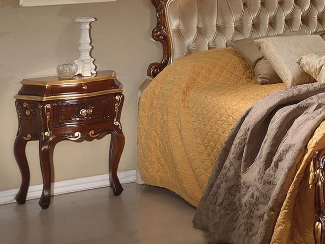 Прямоугольная тумбочка из массива дерева с ящиками GUERRA VANNI Isabella ARCH-00088257 - Вид №1