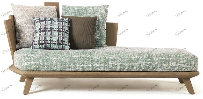 Ethimo Кушетка из тика Rafael sun-id-1401255