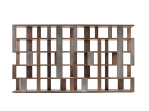 Книжный шкаф из ореха Каналетто