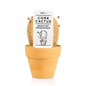 SK CORKCACTUS1 Настольный органайзер cork cactus Suck UK