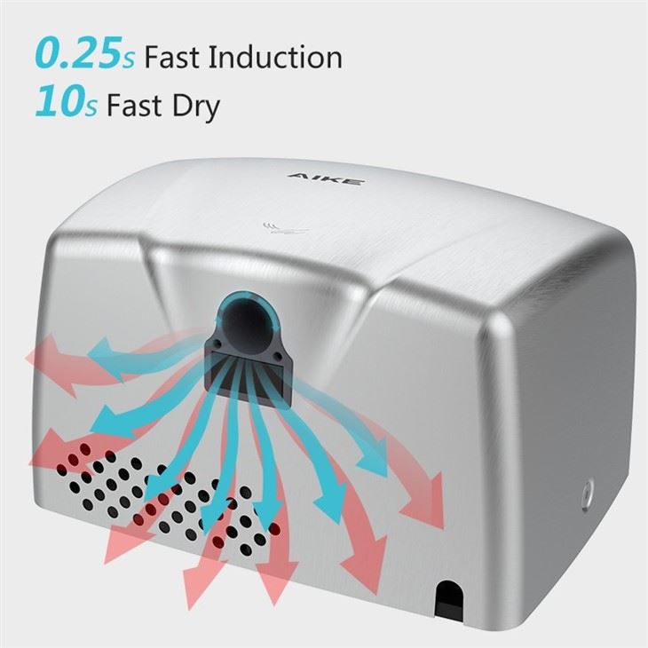 Электрические сушилки для рук AIKE AK2803A_08  - Вид №2