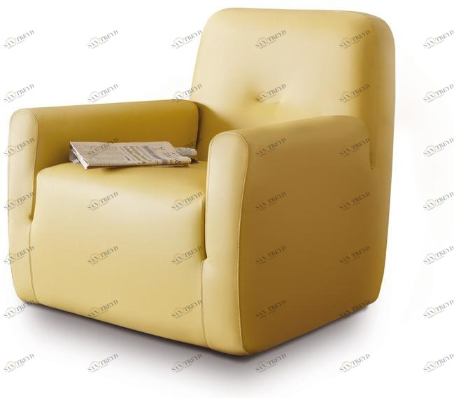 ESTEL GROUP Кресло Club из кожи Clubina sun-id-1434495