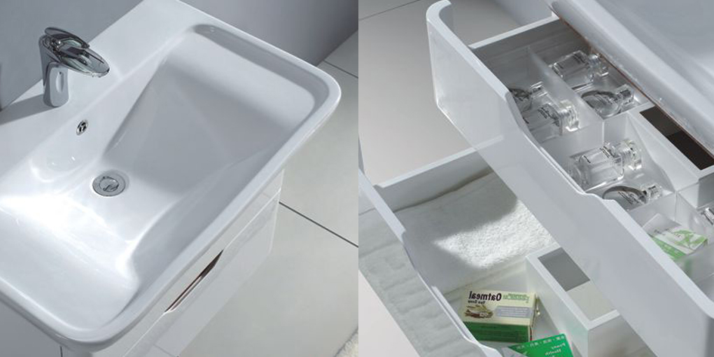 Комплект мебели для ванной NUVOLA 80  La Tezza Collection Santreyd  - Вид №1