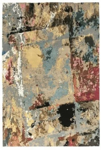 Toulemonde Bochart Прямоугольный шерстяной коврик с рисунком Exclusiv