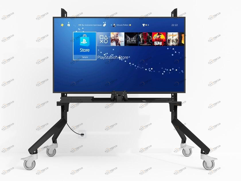 ODESD2 Напольный стальной поворотный монитор / подставка под телевизор X sun-id-1444493