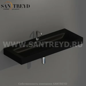 353431 Пьедестал для раковины прямоугольная Kerasan Tribeca