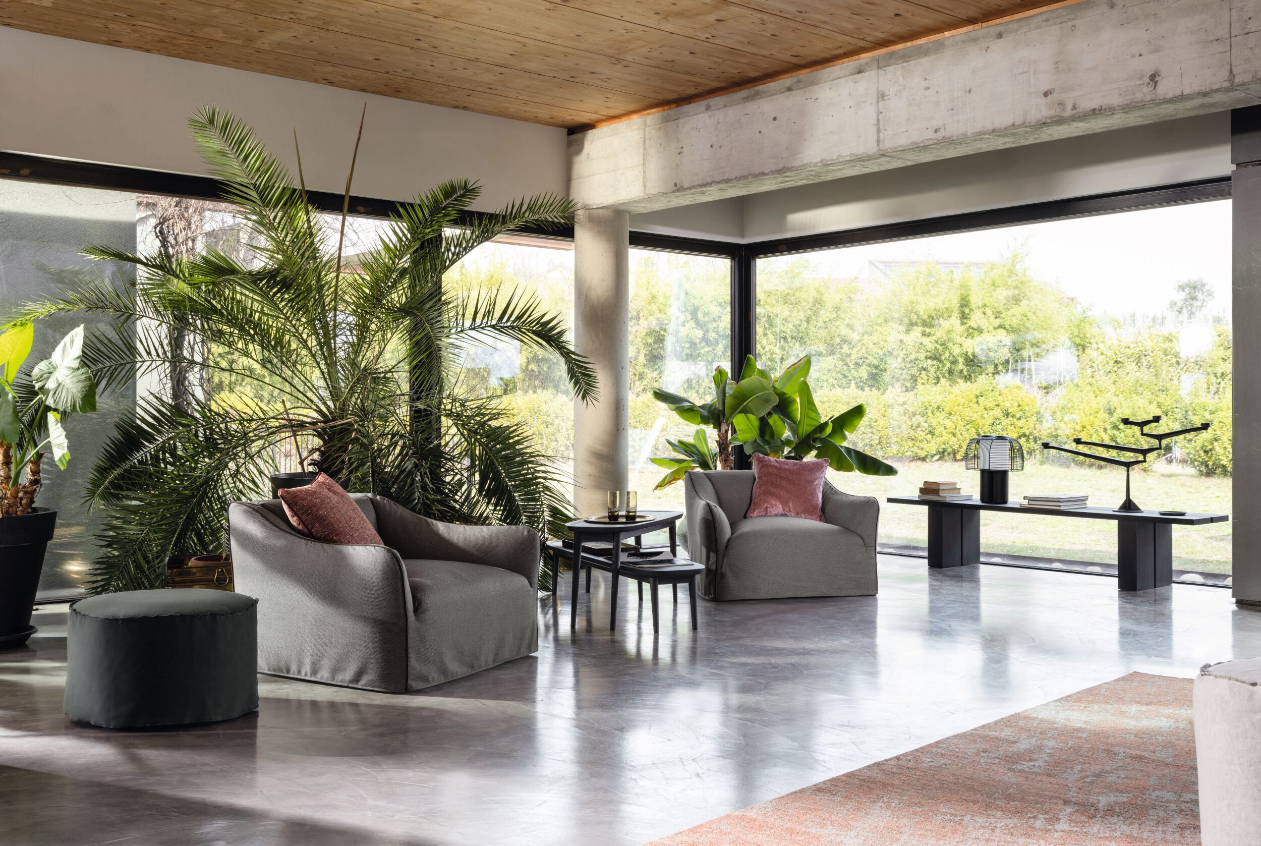 Деревянная скамья Gervasoni яку ARCH-00049418 - Вид №6