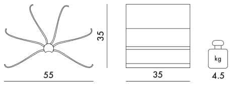 Стойка для журналов из поликарбоната Kartell FRONT PAGE ARCH-00103167 - Вид №7