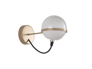 Стеклянный светодиодный настенный светильник