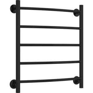 Полотенцесушитель водяной Сунержа ВПС-52П 60x50 мм нержавеющая сталь 3/4" цвет чёрный