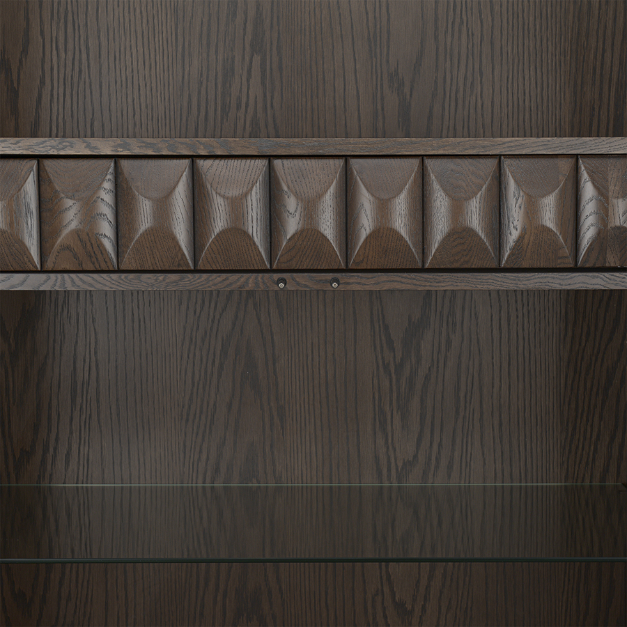 43413181 Шкаф latina, 94х45х185 см Unique Furniture  - Вид №9