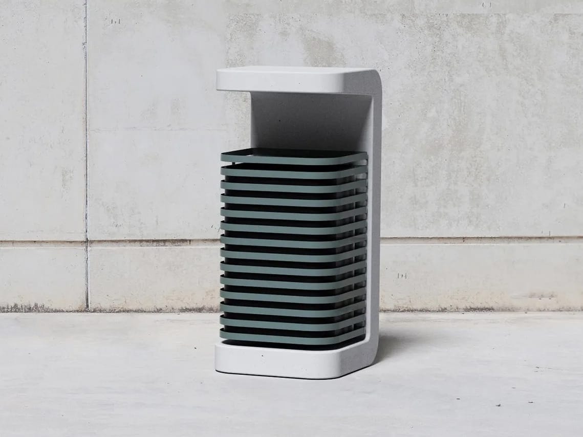 Держатель для мусора из нержавеющей стали и бетона SIT Flow ARCH-00151985