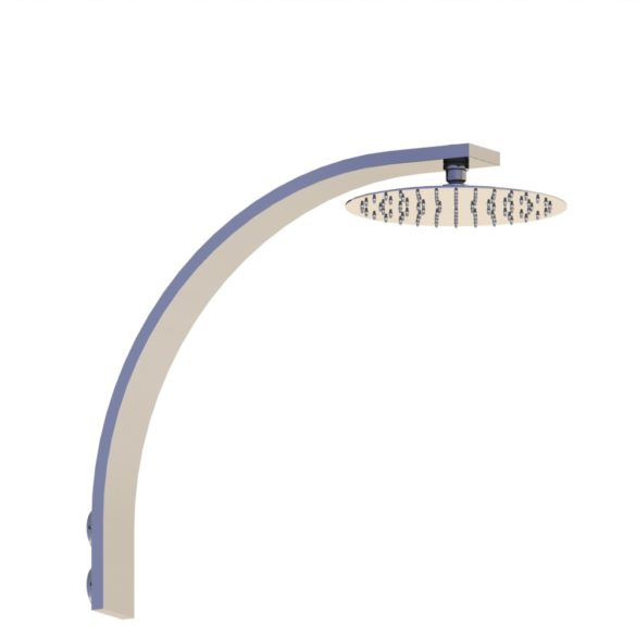 40.535 Настенная душевая лейка очень плоская из нержавеющей стали HORUS Range Nouvelle vague 