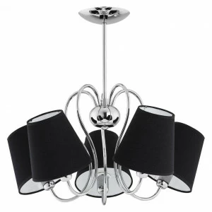 Подвесная люстра Alfa Ribera 11555 ALFA ДИЗАЙНЕРСКИЕ, RIBERA 186320 Черный