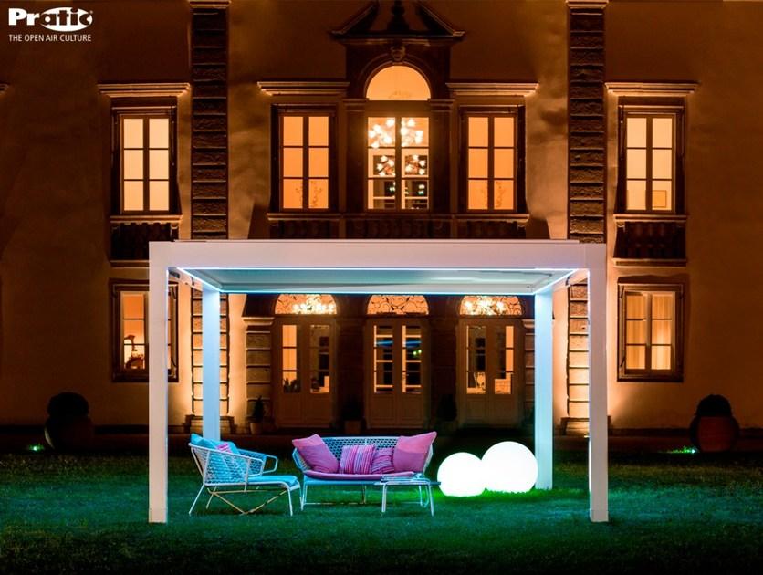 PRATIC F.lli ORIOLI Отдельностоящая пергола с регулируемыми жалюзи Opera sun-id-1500716 - Вид №6