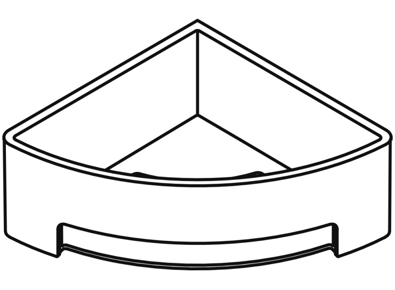 900.03.00260 корзина для душа HEWI System 900 - Вид №12