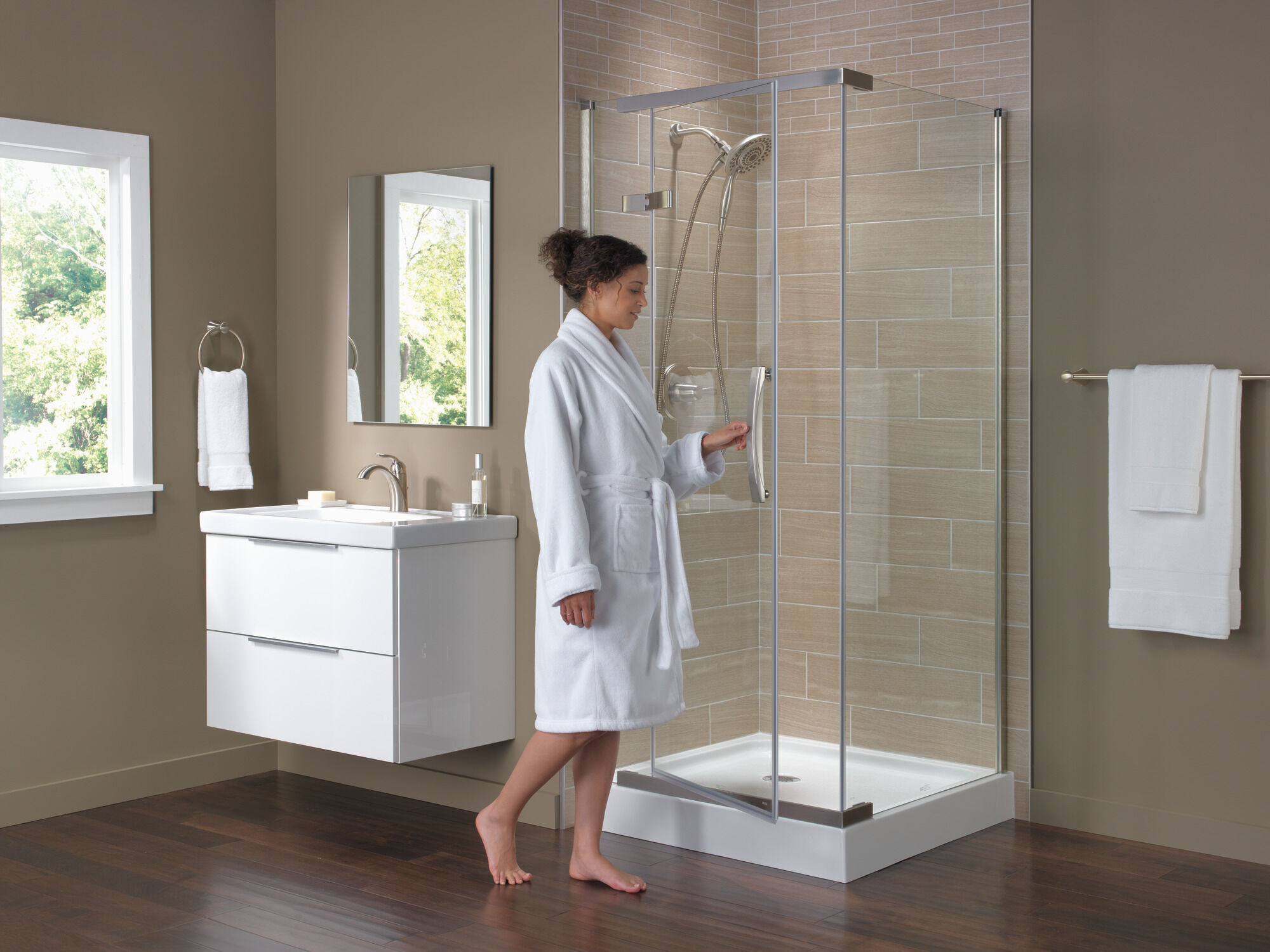 73824-SS Вешалка для полотенец 24 дюйма Delta Faucet Lahara Нержавеющая сталь  - Вид №24