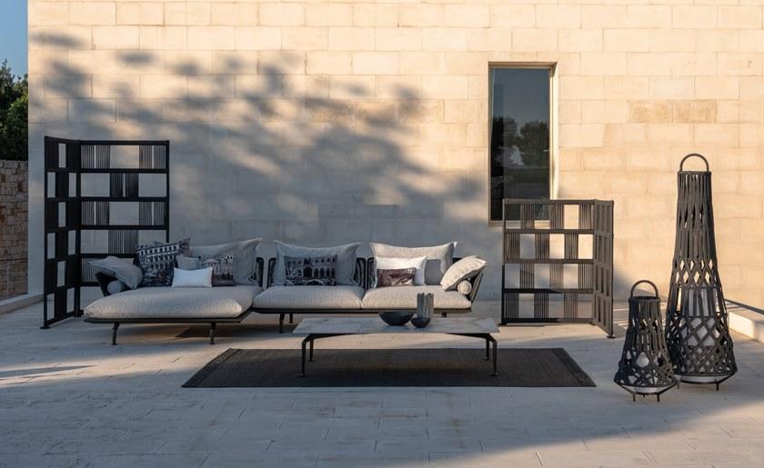 Talenti Садовый диван из ткани с шезлонгом Cruise alu sun-id-1512485 - Вид №8