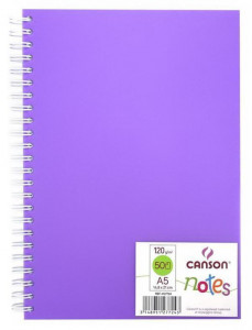 473408 Блокнот для зарисовок Notes А5, 50 л, 120 г/м2, в ассортименте Canson