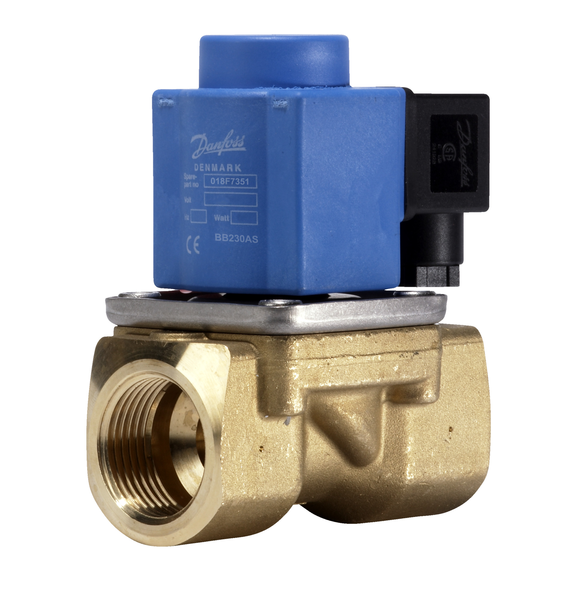 Danfoss EV251B — двухходовые электромагнитные клапаны с принудительным подъемом EV251B Клапан электромагнитный 032U538302  - Вид №27