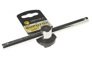 15991032 Вороток 3/8DR с подвижной головкой 160мм ER-63816 Эврика