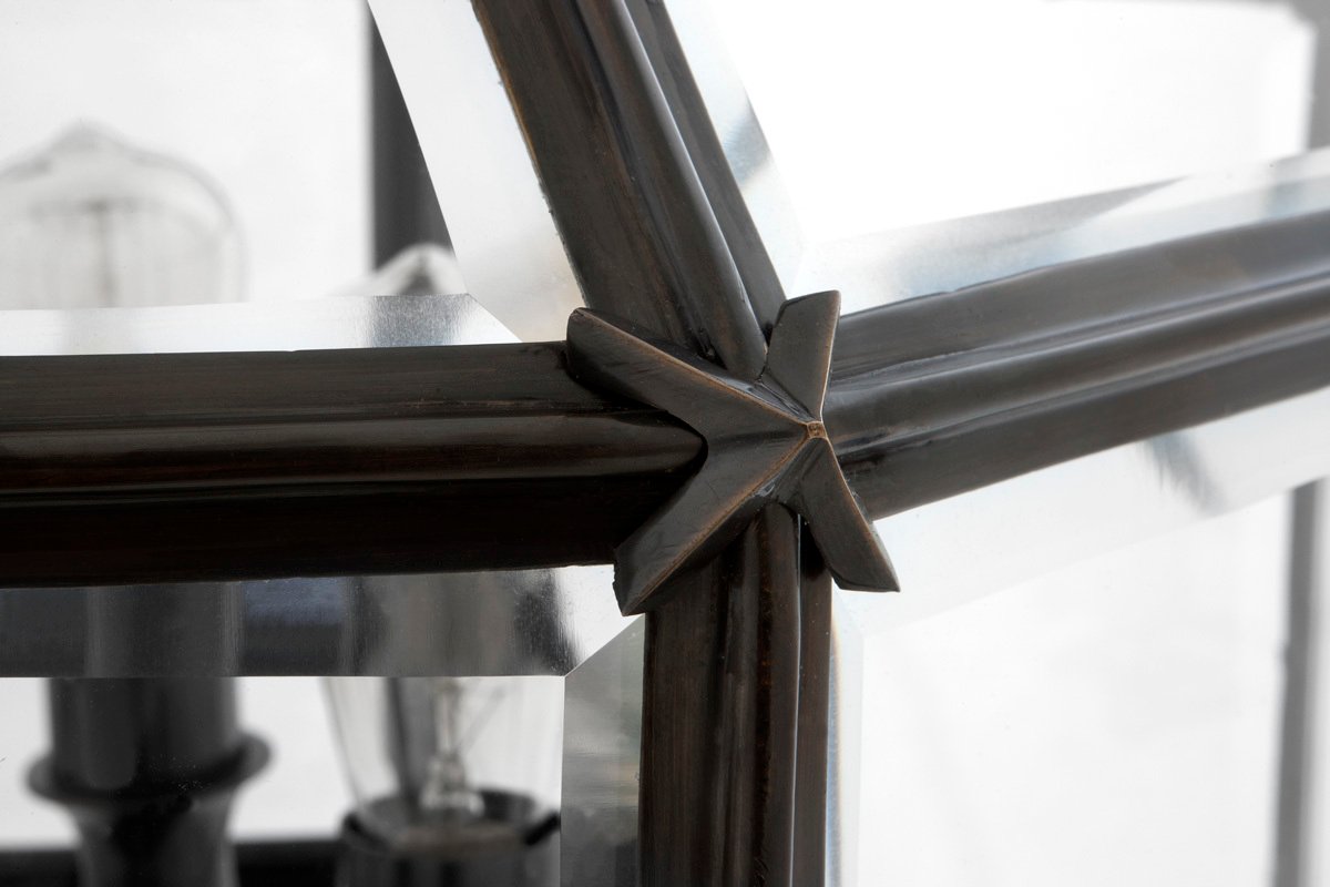 Фонарь Owen L от Eichholtz темная бронза 109204 EICHHOLTZ ДИЗАЙНЕРСКИЕ, EICHHOLTZ 060608 Прозрачный  - Вид №9