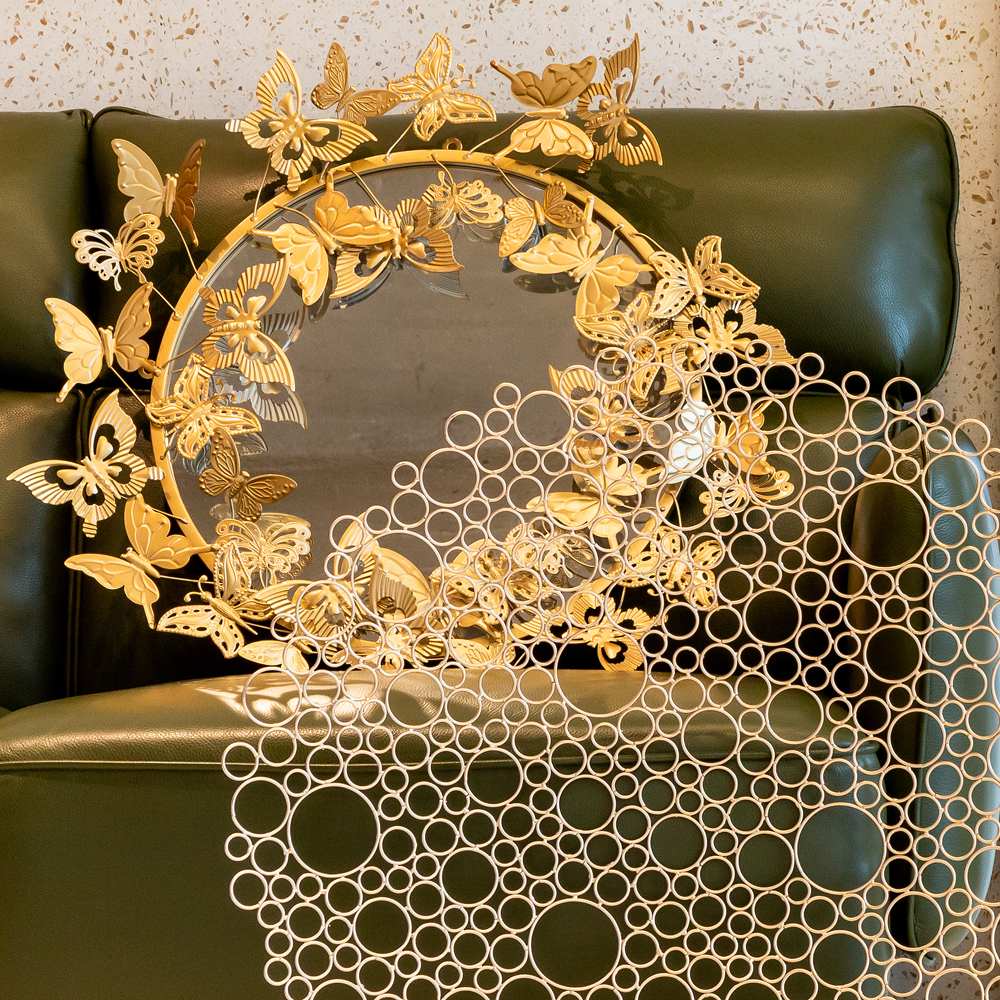 19091221 Настенное зеркало «Гвендолин Голд» Object Desire  - Вид №1