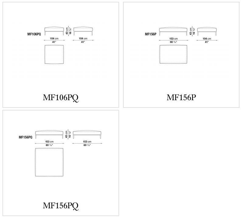 B&B Italia Модульный тканевый диван Michel sun-id-1397437 - Вид №10