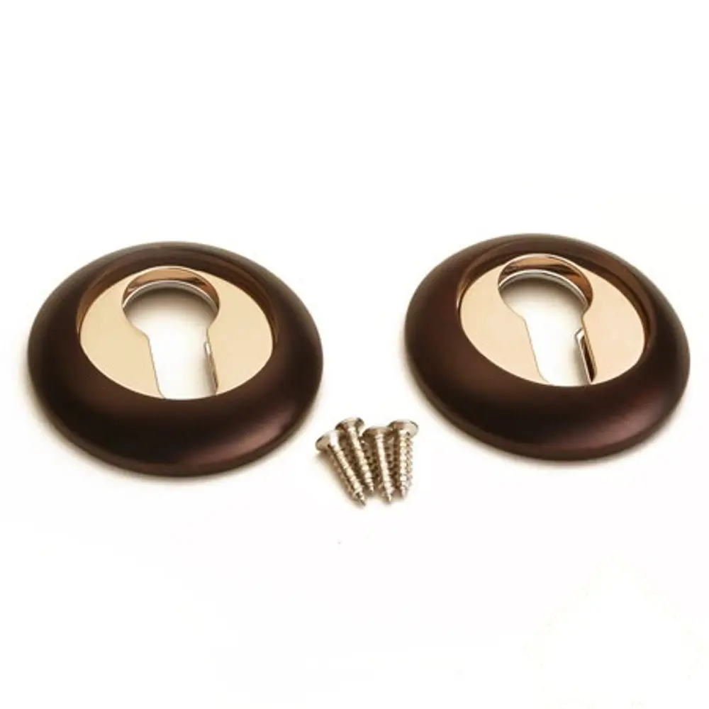 Накладка цилиндровая Apecs Premier DP-C-05 цвет тёмная медь 2 шт STLM-2011631