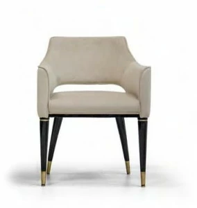 Formitalia Мягкое бархатное кресло с подлокотниками Muzio