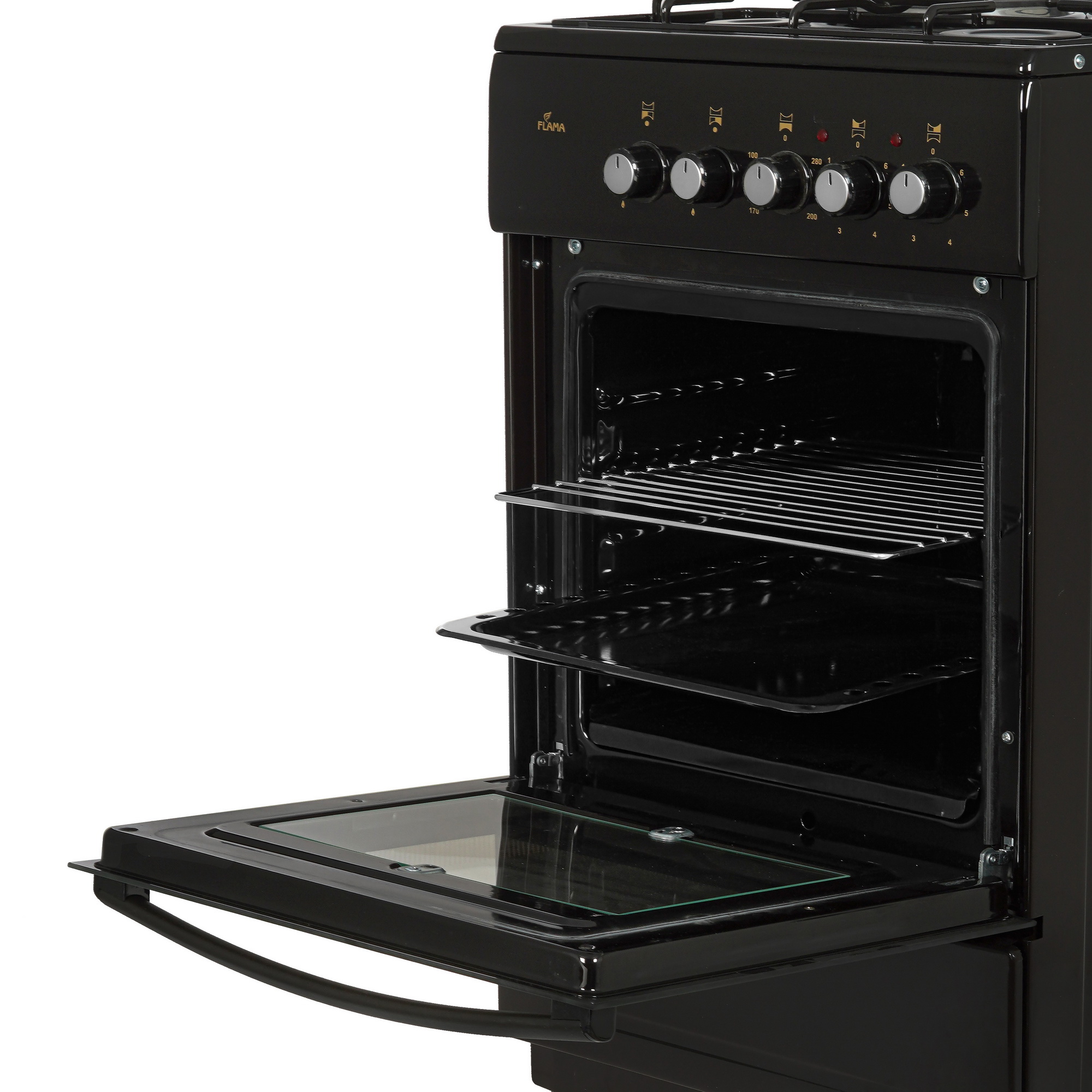 5320759 Комбинированная плита Flama RK 2201 B коричневый Flama group STDN-0128339 - Вид №5