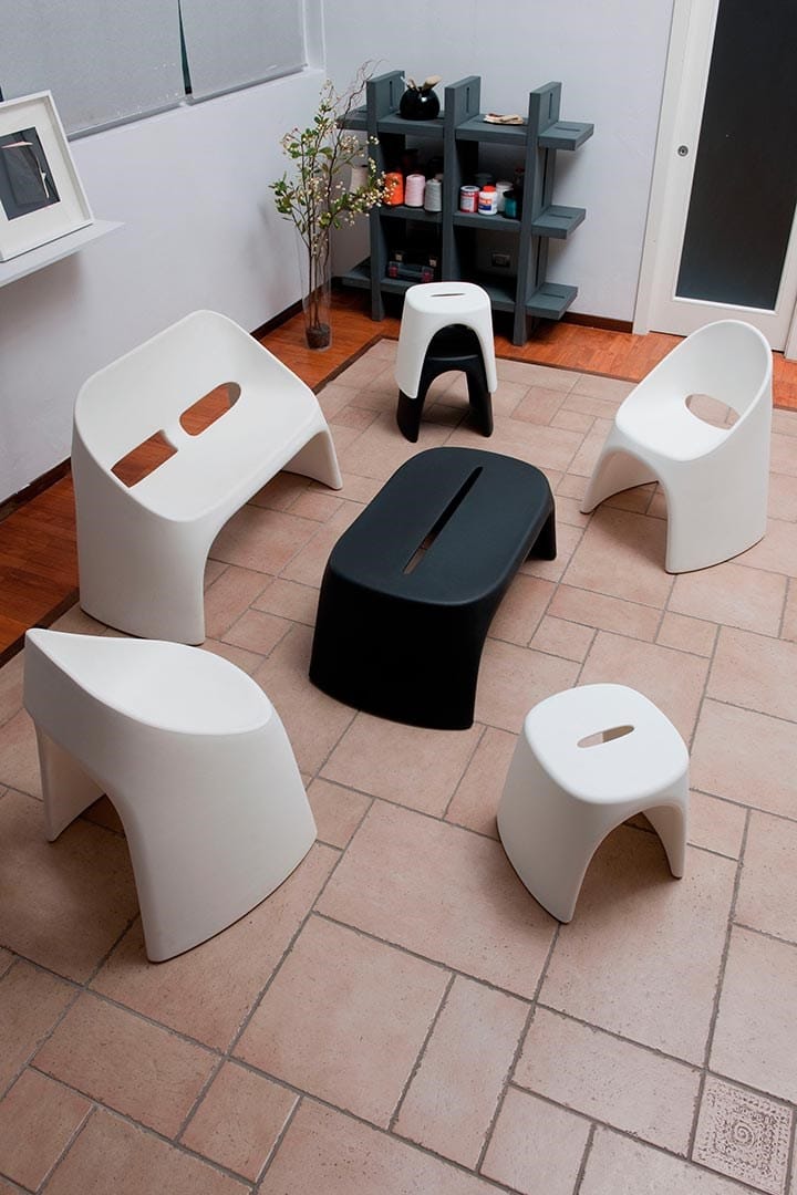 Табурет из полиэтилена SLIDE ARCH-00053671 - Вид №3