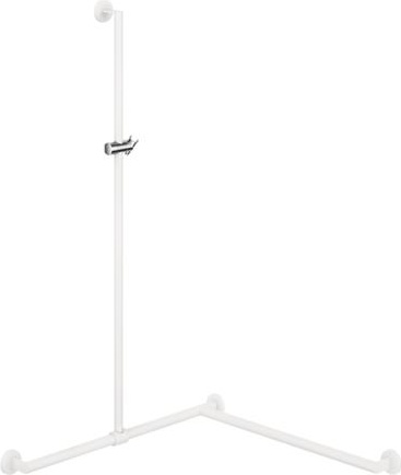 900.35.33460 Поручень для душа с выдвижным держателем для душа HEWI Greifen  - Вид №1