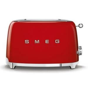 Тостер Smeg на 2 ломтика, красный