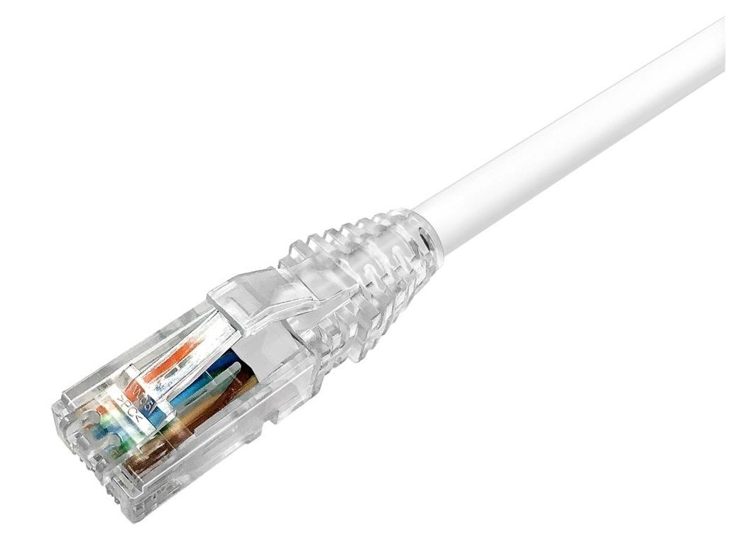 1711091-1 Patch cord cat6 utp lszh 1.0m white CommScope Santreyd 