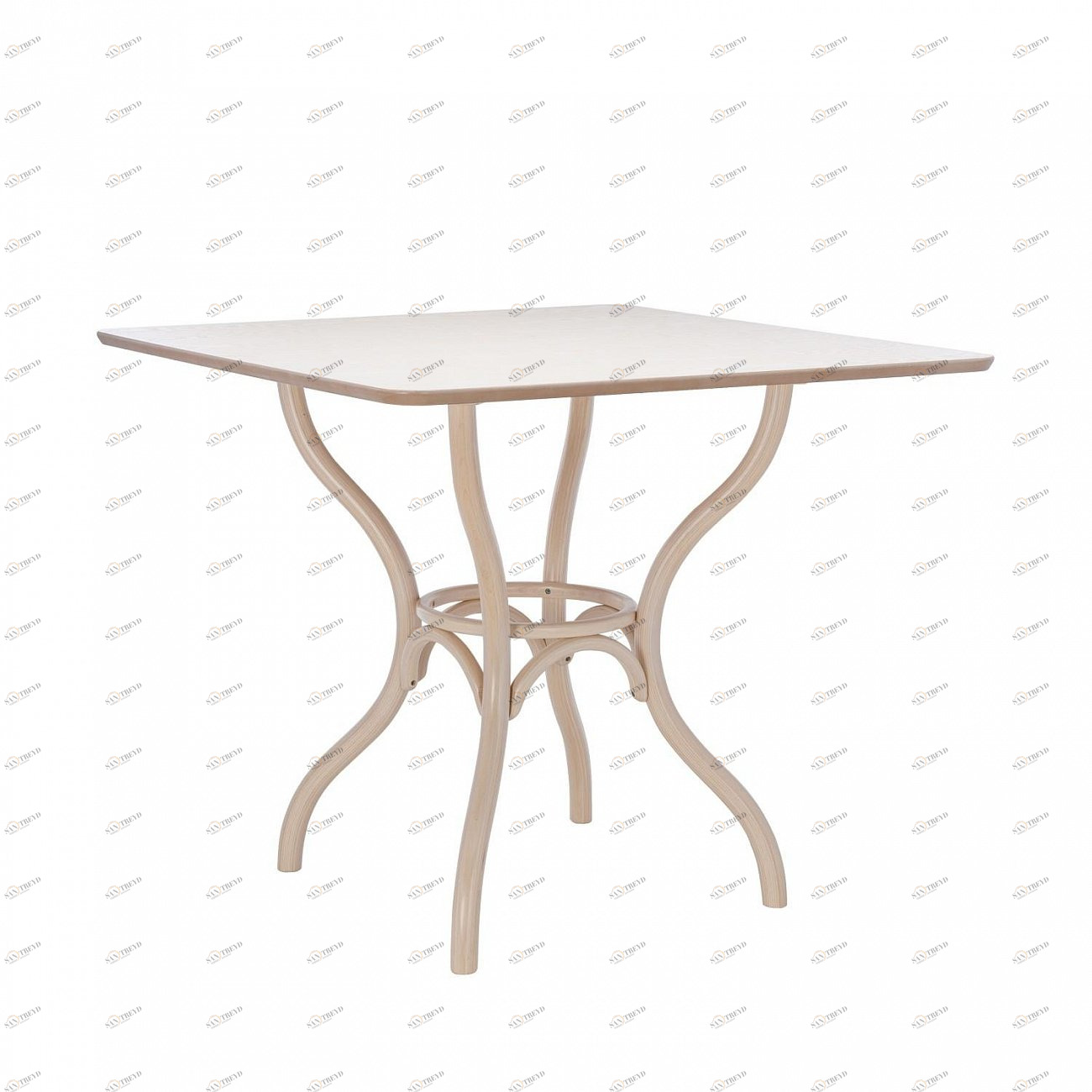 Обеденный стол квадратный беленый дуб Leset Тор IMPEX  00-3967223 Беленый дуб;бежевый 