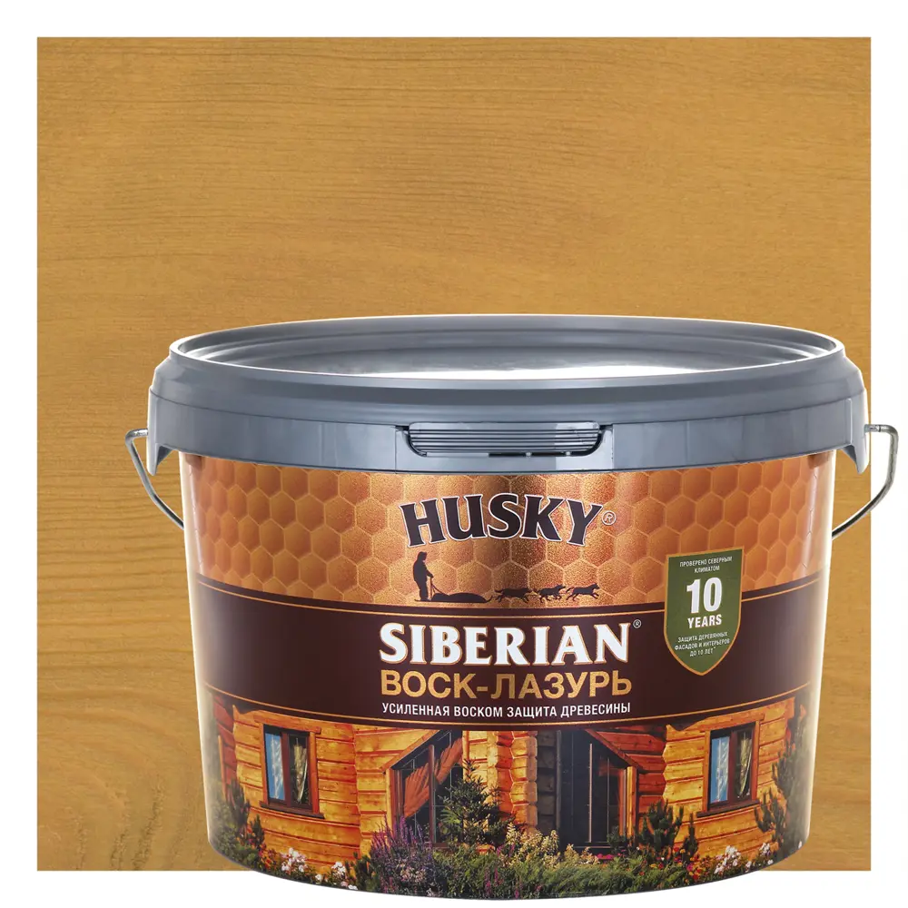 Воск-лазурь Husky Siberian для дерева - защита и эстетика 86765142 STLM-0071515