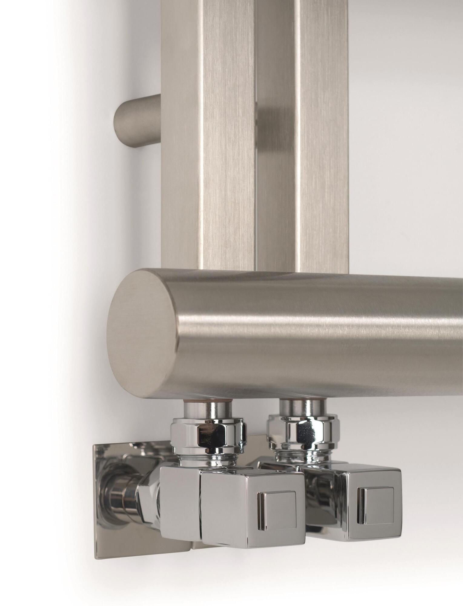 Полотенцесушитель Hammam GEMINI Wood  комбинированный; электрический или водяной Сталь;Дерево  - Вид №38