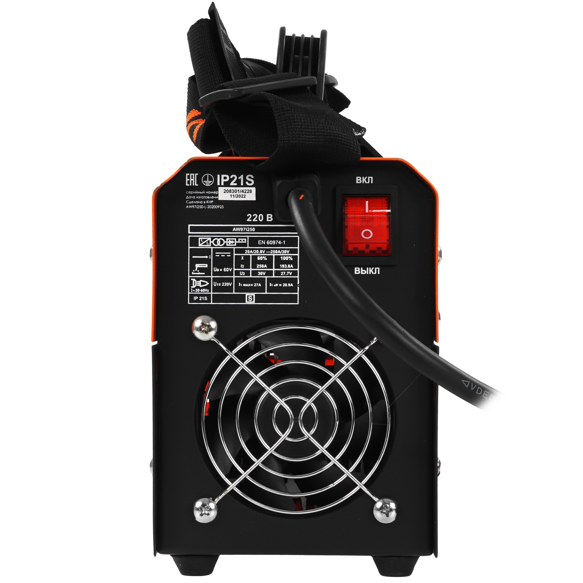 Сварочный аппарат Sturm! AW97I250 5335355 STDN-0088782 - Вид №5