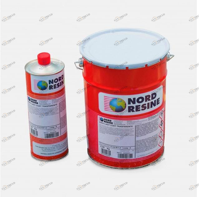 NORD RESINE Двухкомпонентная цветная отделка Smalti e pitture sun-id-1493821