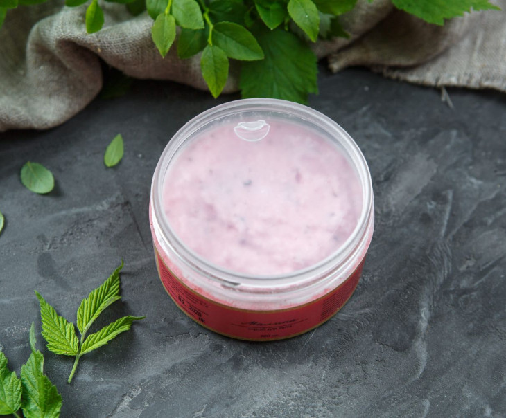 3784 Скраб для тела "Малина" Вкусляндия  - Вид №1