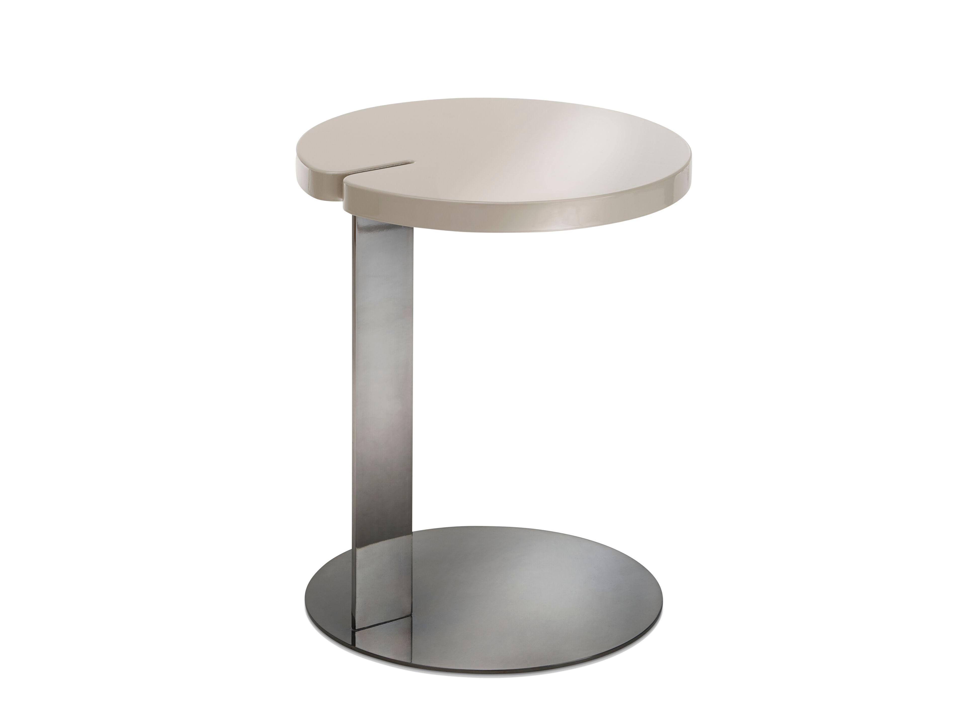 Деревянный круглый журнальный столик Saba Italia BUTTER ARCH-00113546