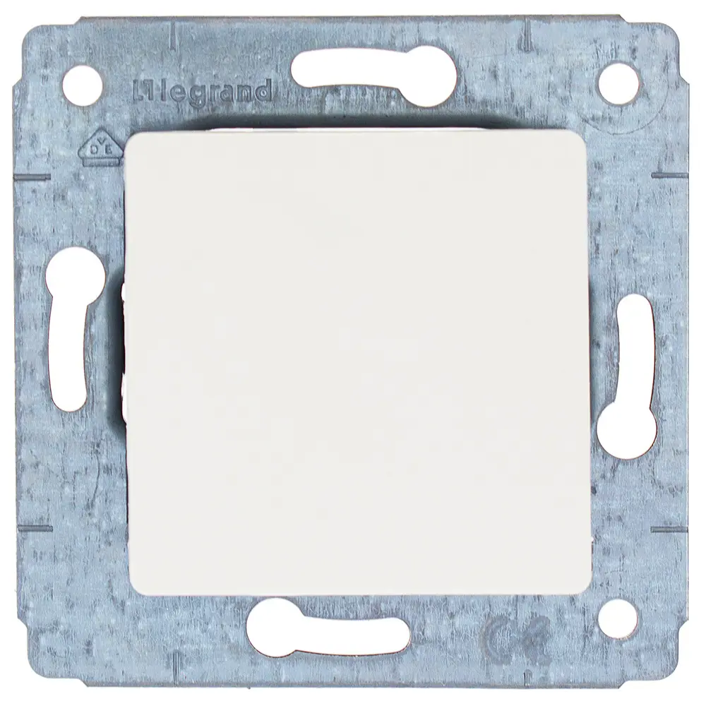 Выключатель встраиваемый Legrand Cariva 1 клавиша, цвет слоновая кость STLM-2124031