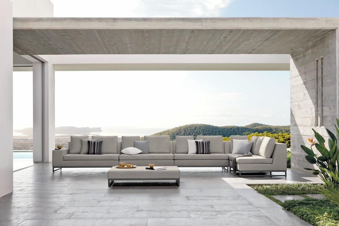 Подставка для ног среднего размера лава лотосовый воробей Manutti Zendo MNST823 - Вид №1