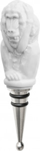 10649370 Meissen Стоппер для бутылки Meissen "Обезьяна.Ничего не слышу" 13,5см, п/к Фарфор, Керамика