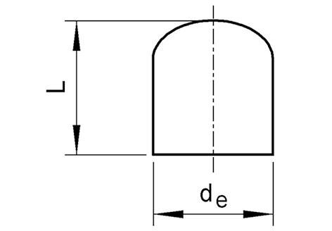 SANIT 91A04010099 Заглушка, PE 100, SDR 17, долго  - Вид №1