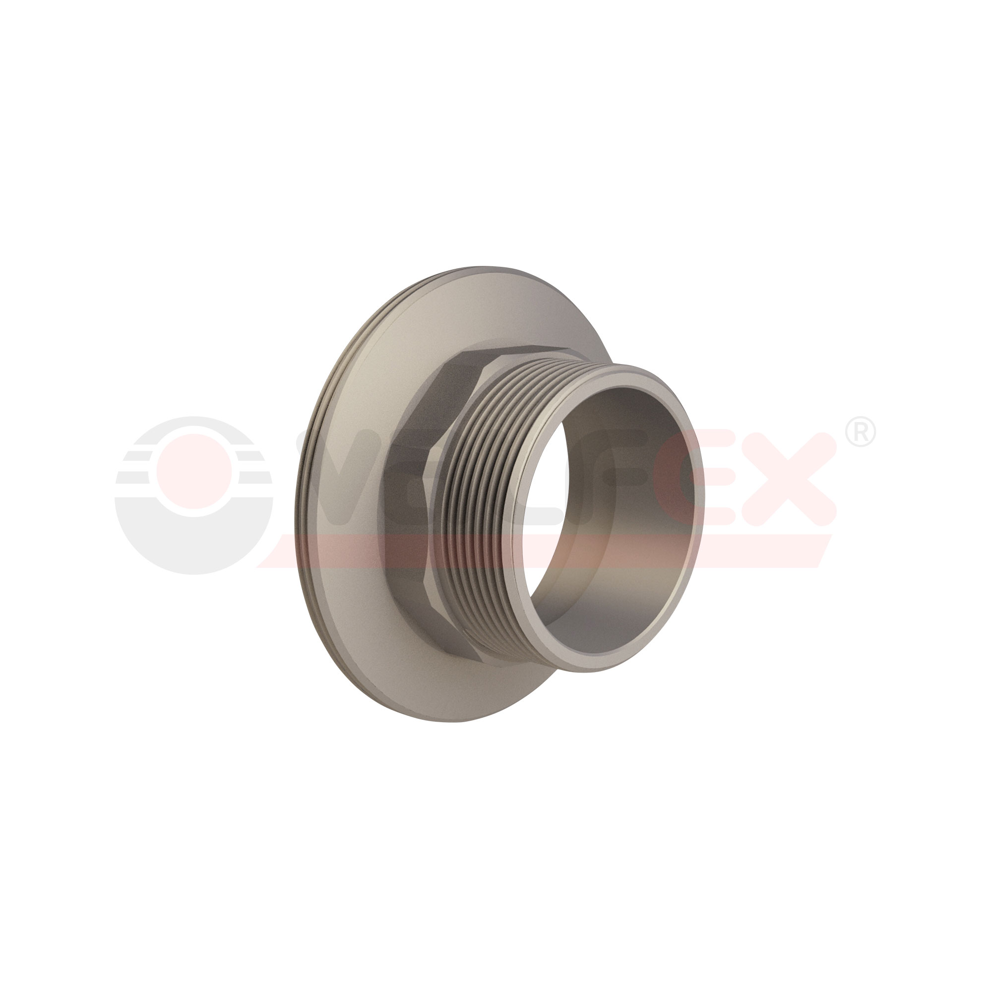 VF.033.00032.100 Valfex Адаптер для муфты с комб. резьбой (американка), наружная резьба 