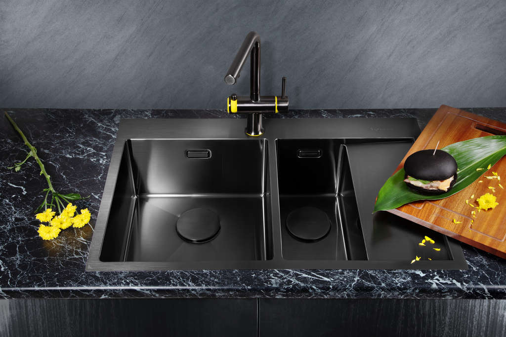 Кухонная мойка Akisame 78-2 GM-L OMOIKIRI 4973101 - Вид №3
